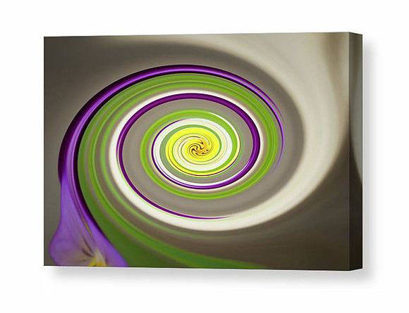 Pedal Swirl Canvas